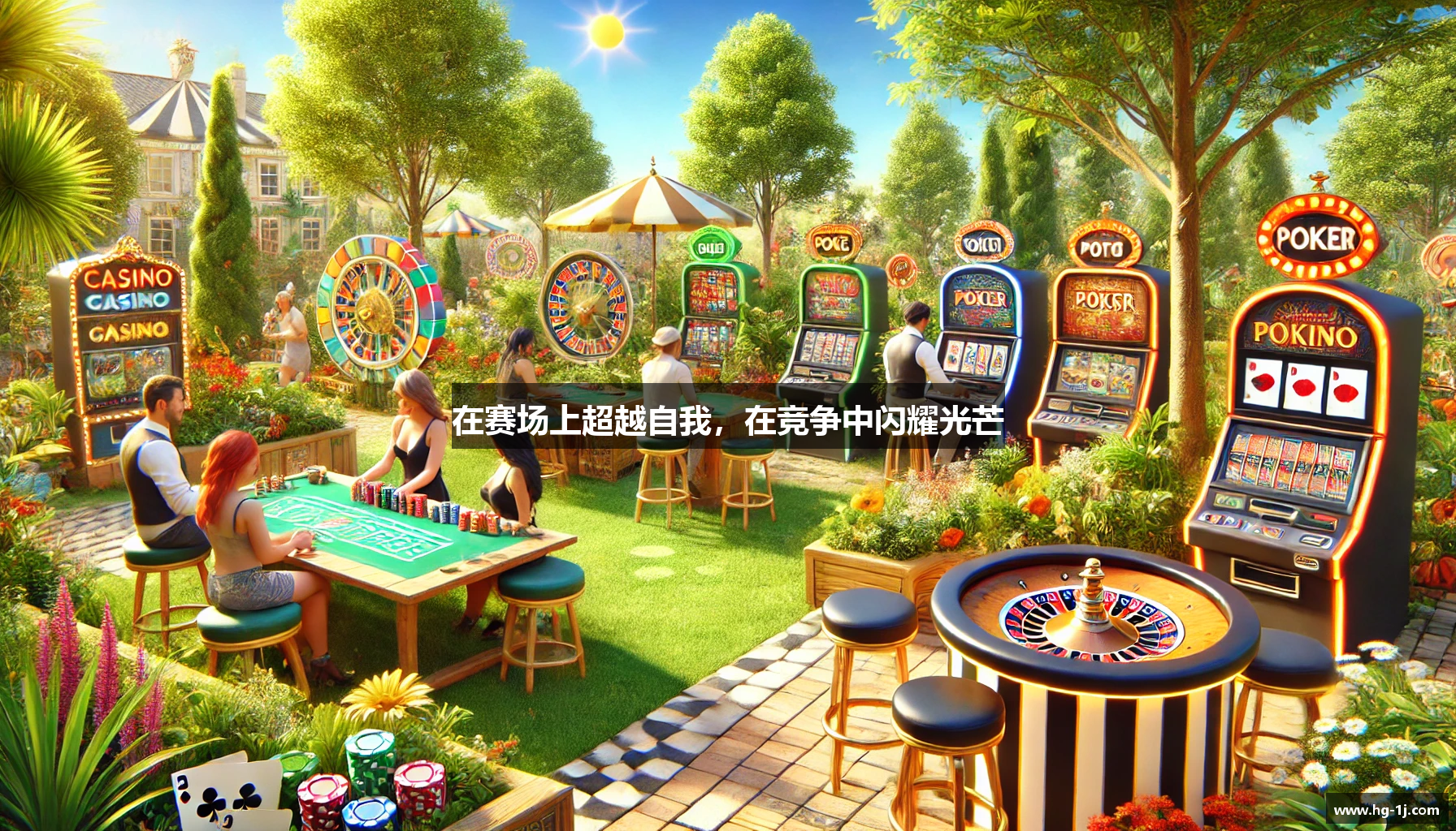 在赛场上超越自我，在竞争中闪耀光芒